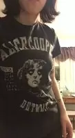 Sexy AJ taking her clothes off for the internet