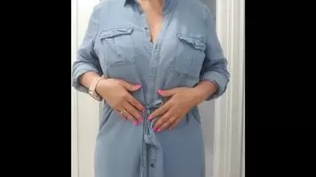 I think this Loose denim dress hides them quite well 👍 or 👎 xx 55yo 🇦🇺