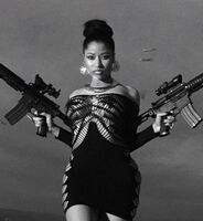 Nicki Minaj defiantly has cuckolds serving her.