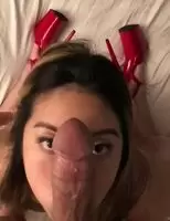 Cock worship and eye contact
