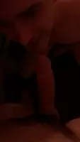 Sucking my Korean boyfriend's cock