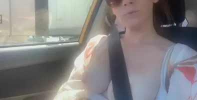 I’m not alone in the car very often, but when I am, I can’t help but do this.