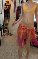 In my ☀️ beach outfit ready to soak in some sun and cum! 😋