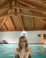 Out of the pool