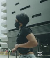 begging for bayley’s fat ass to wrestle my cock to the ground..