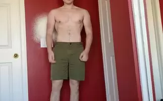Stripping down for the first warm day of spring