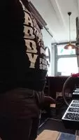 Naughty barman...