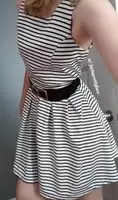 Work is over...time to slip out of my dress