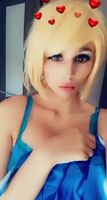 Samus Aran with Zero suit needs your help now - by Kate Key ❤️