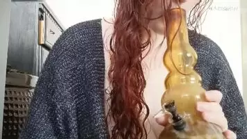 Nothing is better than some purple buddha after a warm shower OC