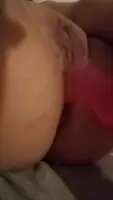 14 inch dildo, you be the judge of how much it into my ass.