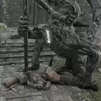 When the Titanite Demon gives you a Homeward Bone