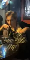 At the bar