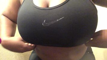 Sports bra was feeling way too tight