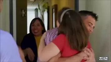 Straight Guy Gets Used By Girlfriend`s Dad