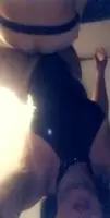 Video may be upside down, but she turns his ass inside out