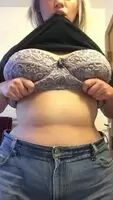 Titty drop at work