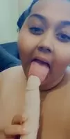 Fantasizing about sucking your cock 👅