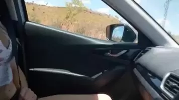 We fucked on the family road-trip after taking separate cars from our parents.