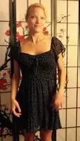 Come see what I'm hiding under this dress!