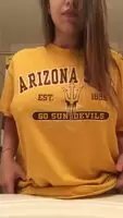 Arizona Sun Devils fan 😳