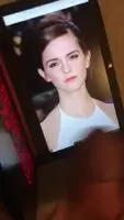 my bud jerkin his big hard cock 2 Emma Watson - and huge cum tribute - If u want 2 b fed celebs and porn and show off jerkin over them on a second screen - public or private sessions - add hertsgirls on k1k - second screen required
