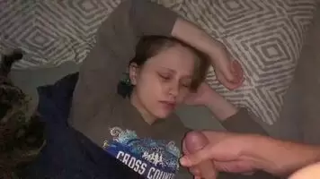 Teen Facial while sleeping *working