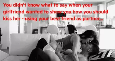 They were partnering up to give you instructions