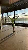 Green outfit