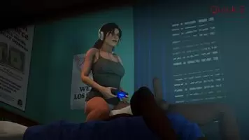 Lara the Gamer Girl