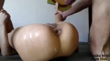 Taking that monster in ass