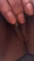 I wish I had you here to lick my pussy clean.