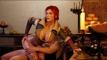 Triss banging with Geralt