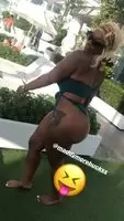 That strut when she know she got it