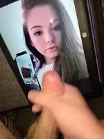 Another slut covered in cum