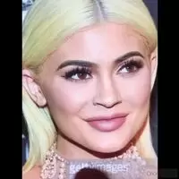 Blonde Kylie completely draining me