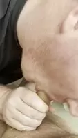 Just another day sucking a hot cock