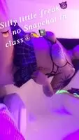 Wanna play? I know we can definitely use the fun and excitement, add us on snap for a small $5 fee and let’s play 😇😈