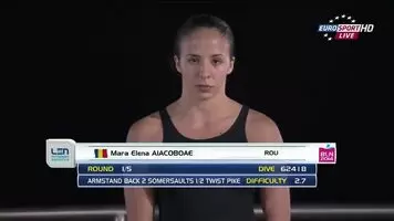 Mara Elena Aiacoboae - Romanian diver
