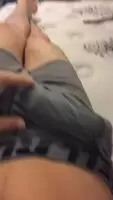 Playing with my bulge a little