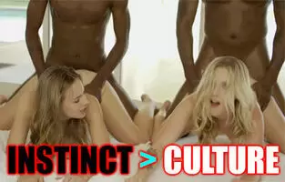 Instinct tells white women they MUST breed Black.