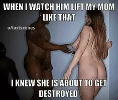 Oh mom! I'm hard to watch you like this
