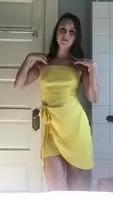 Is this the right way to take off a sundress? 😉