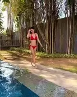 Red hot bikini