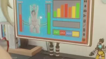 Mercy Having Fun With Mei