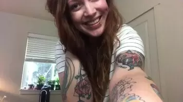Busting out the big tits