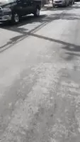 Be careful of road rash.