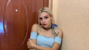 Hot Blonde Teen Enjoys a Good Anal Fuck