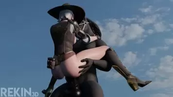 Ashe bonding with her horse