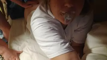 Babygirl getting spanked by Daddy